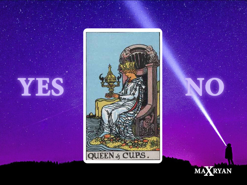 When The Queen of Cups Says Yes or No In Tarot Readings Max Ryan Astrologist And Numerologist
